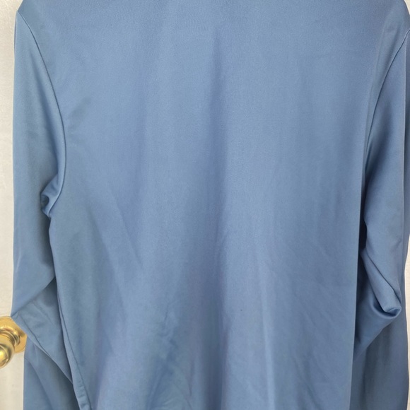 Adidas jacket size medium very pretty blue color - Picture 3 of 6